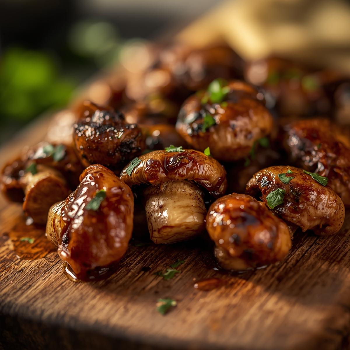 Spicy Garlic Mashroom