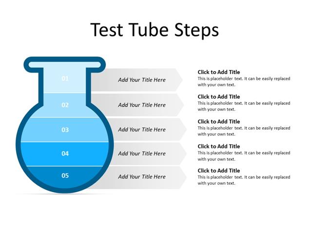 PowerPoint Slide - Infographic - 5 stages - Multicolor