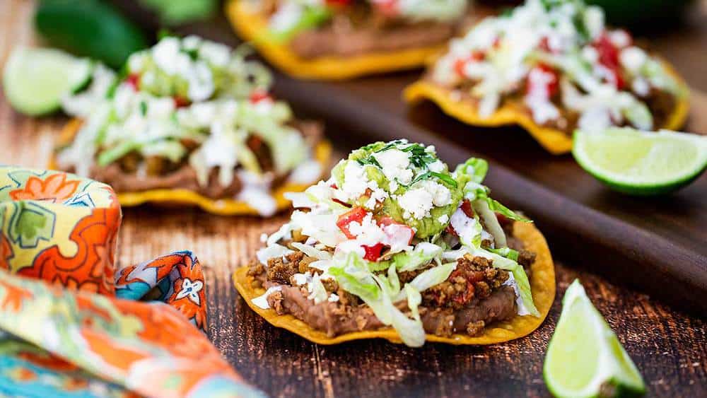 Mexican Tostada Brooklyn