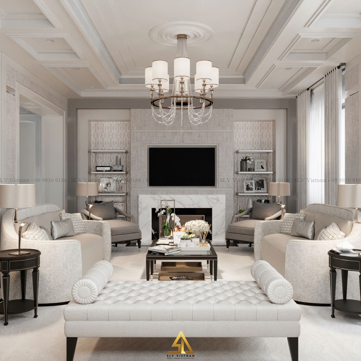 Tạo không gian khiến việc và điểm trang