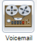 Voicemail button