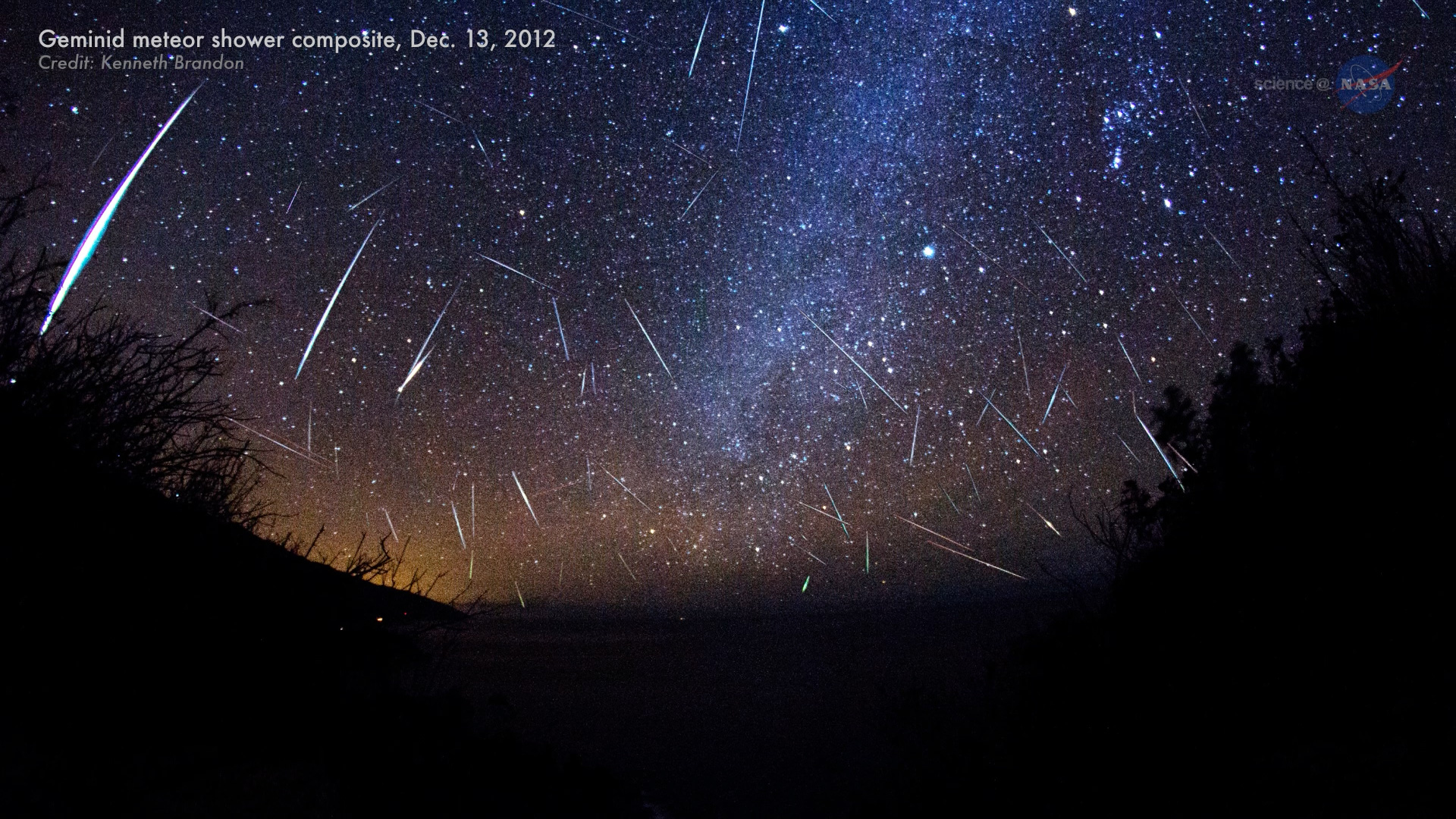 ScienceCast 171: Embers from a Rock Comet: The 2014 Geminid Meteor Shower episode artwork