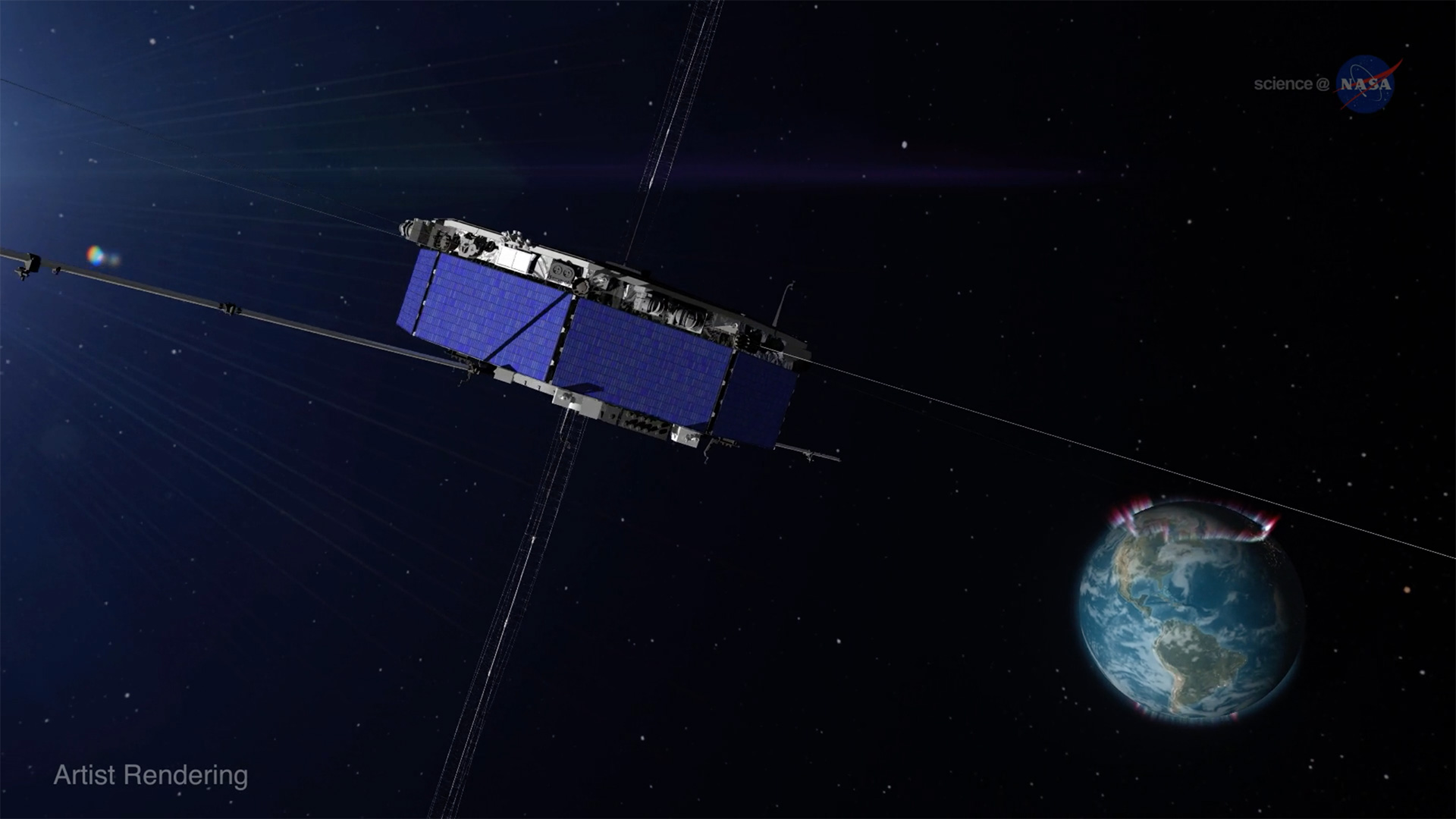 ScienceCast 229: NASA Spacecraft Fly in Record-setting Formation episode artwork