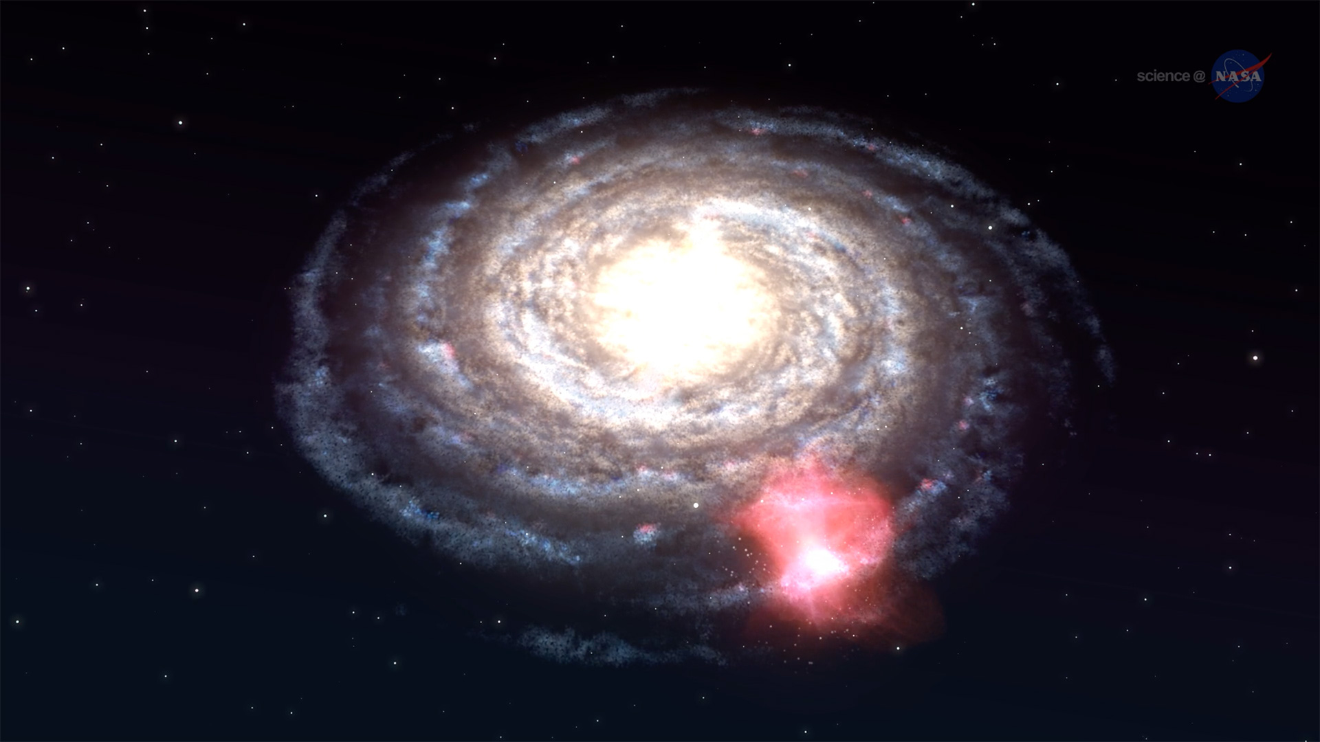 ScienceCast 230: Massive Cloud on Collision Course with the Milky Way episode artwork