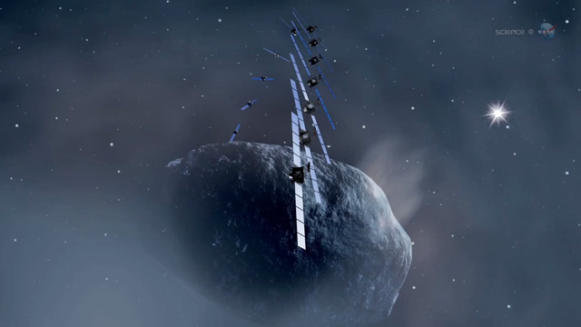 ScienceCast 46: Mission to Land on a Comet episode artwork