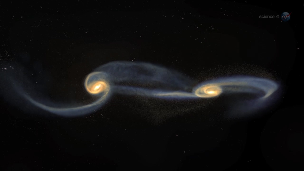 ScienceCast 64: Andromeda vs. the Milky Way: Astronomers Predict a Titanic Collision episode artwork