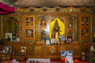 Private temple, Ladakh, India