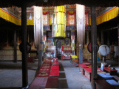 Assembly Hall, Sani Monastery, Zanskar, India
