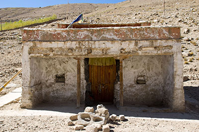 Village temple, Bardan, Ladakh, India