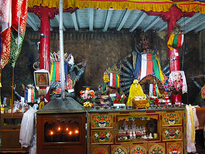 Gonkhang, Namgyal Tsemo Monastery, Leh, Ladakh, India