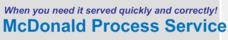 McDonald Process Service
