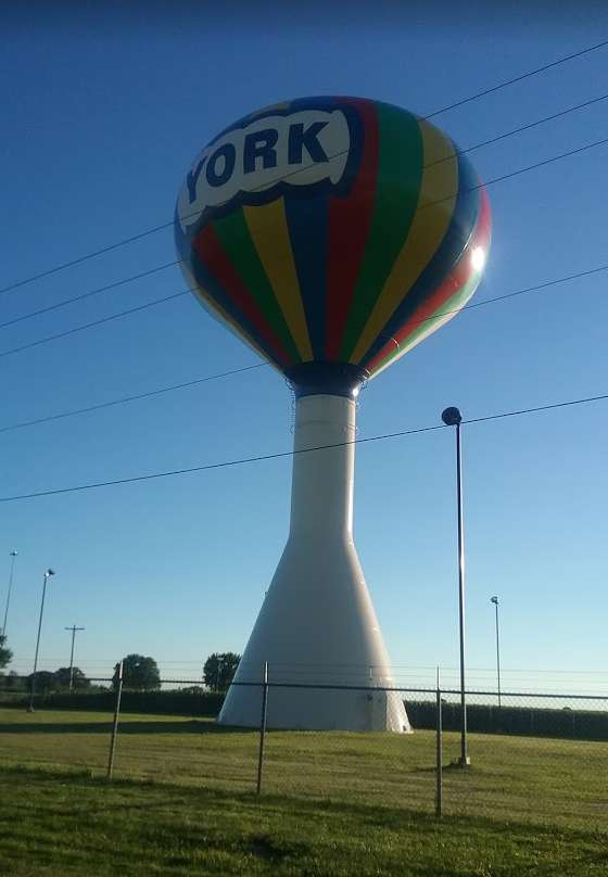 335 York Nebraska Water Tower