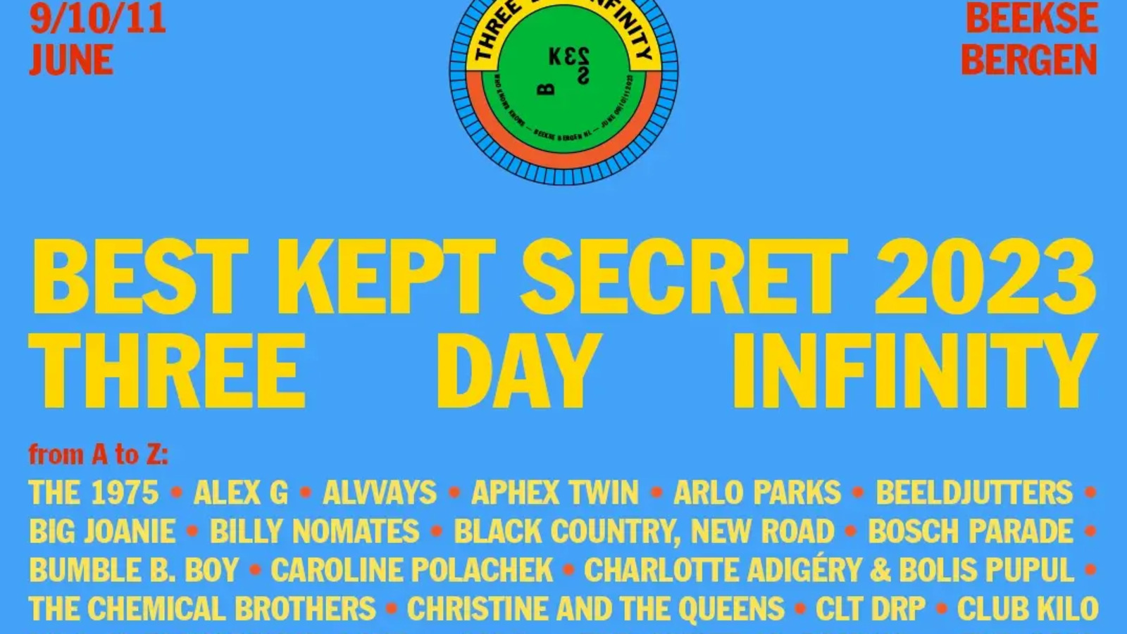 Jun 09, 2023: Best Kept Secret Festival 2023 at Beekse Bergen ...