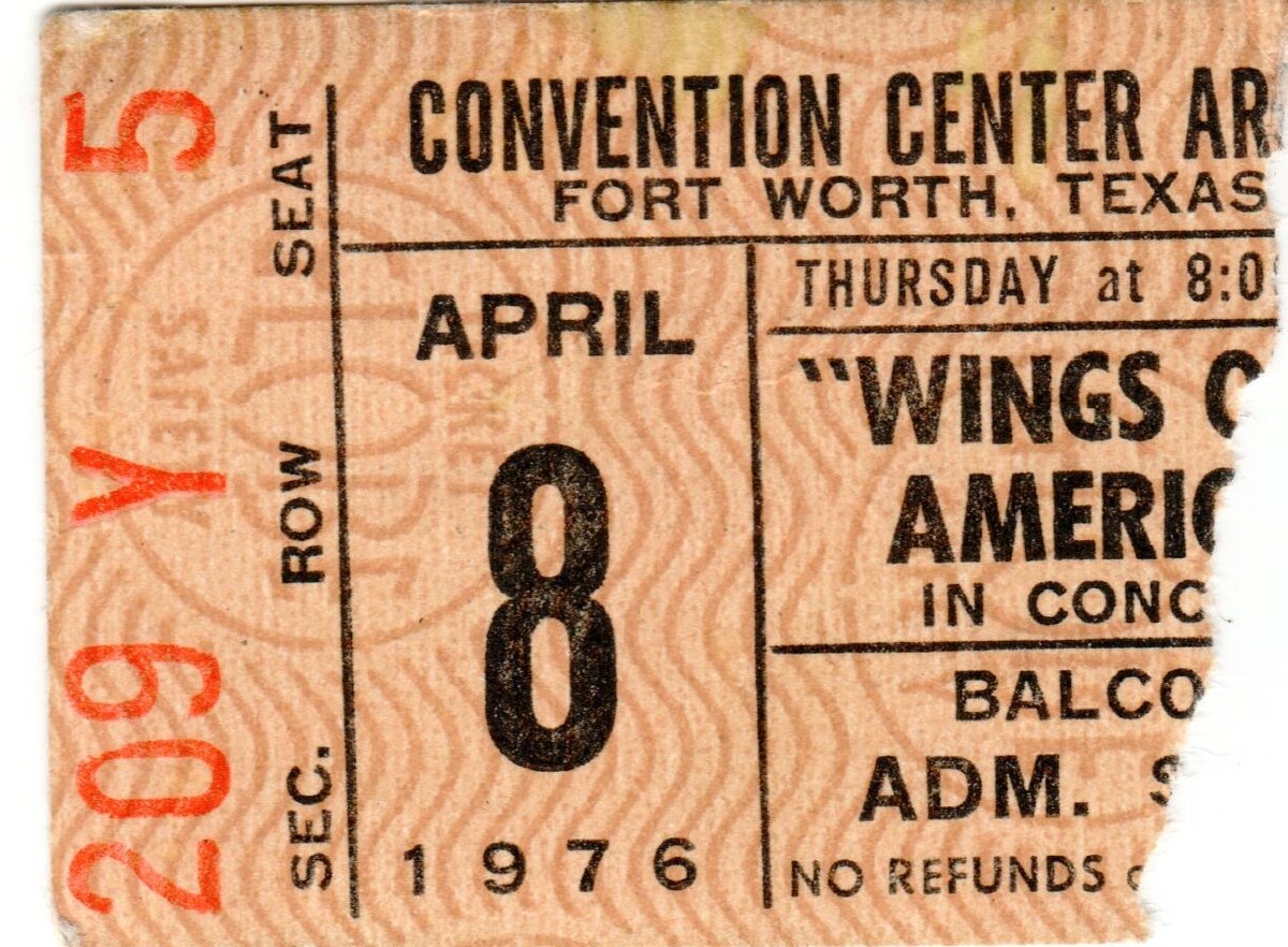 The Concert History of Tarrant County Convention Center Fort Worth, TX