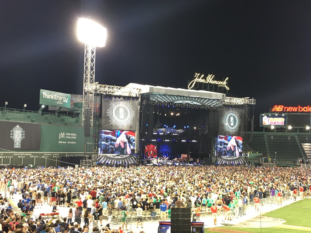 The Concert History of Fenway Park Boston, MA Concert Archives