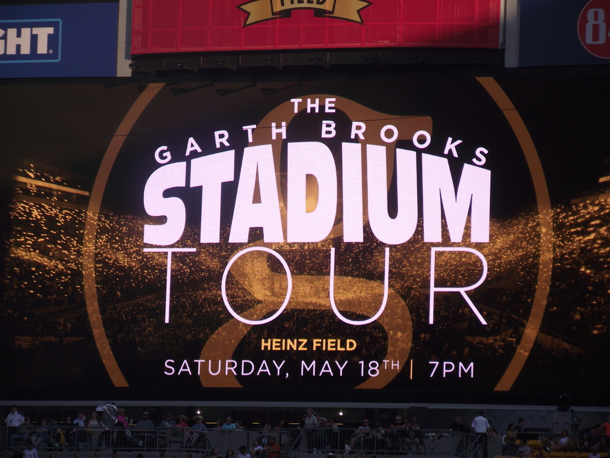May 18, 2019: Garth Brooks Stadium Tour at Heinz Field Pittsburgh