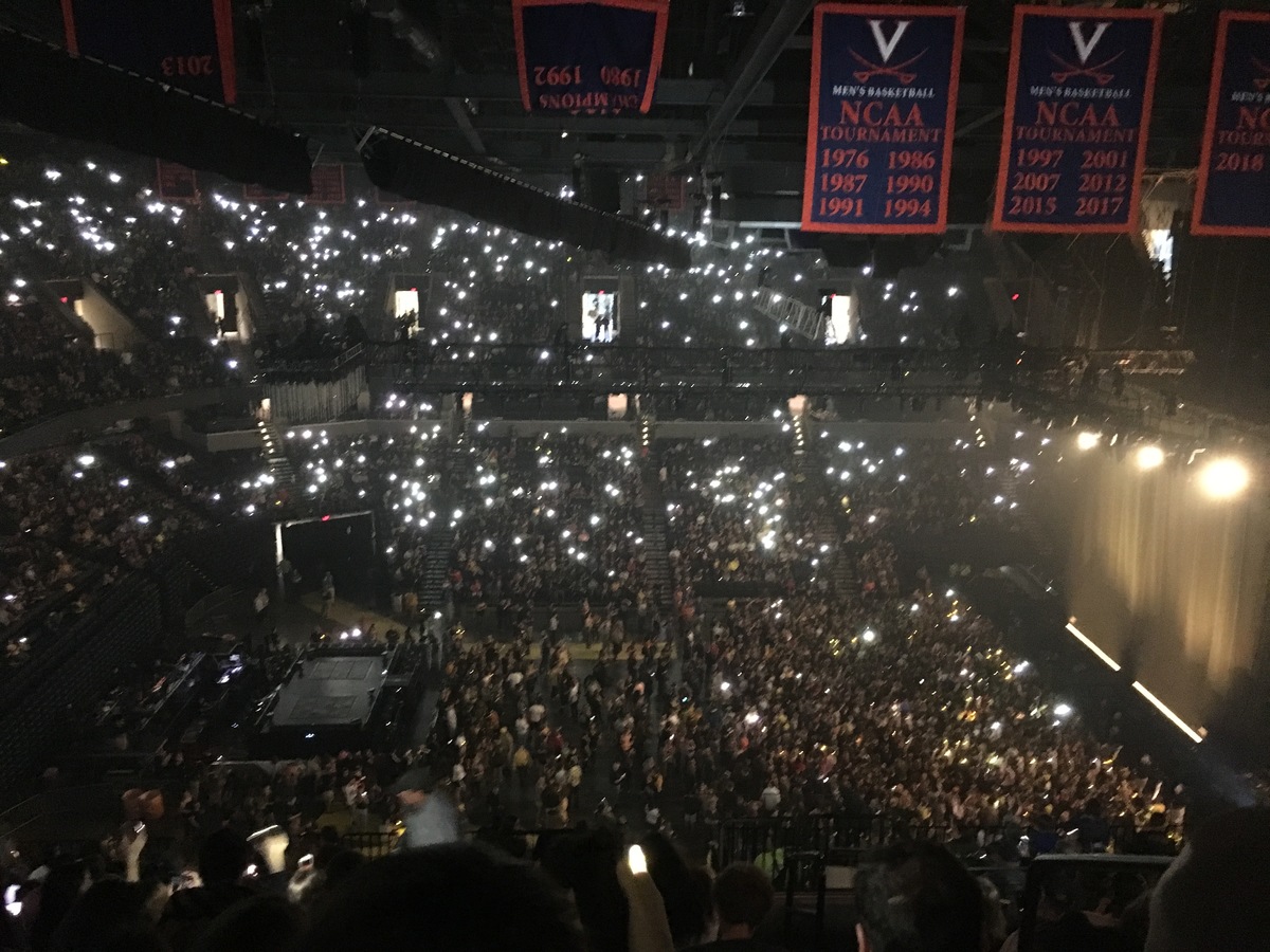The Concert History of John Paul Jones Arena Charlottesville, VA