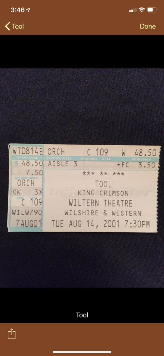 King Crimson's Concert & Tour History Concert Archives