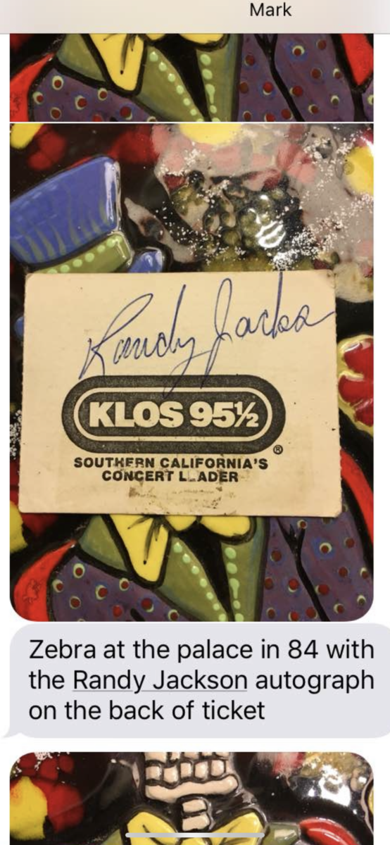 Zebra's Concert & Tour History Concert Archives