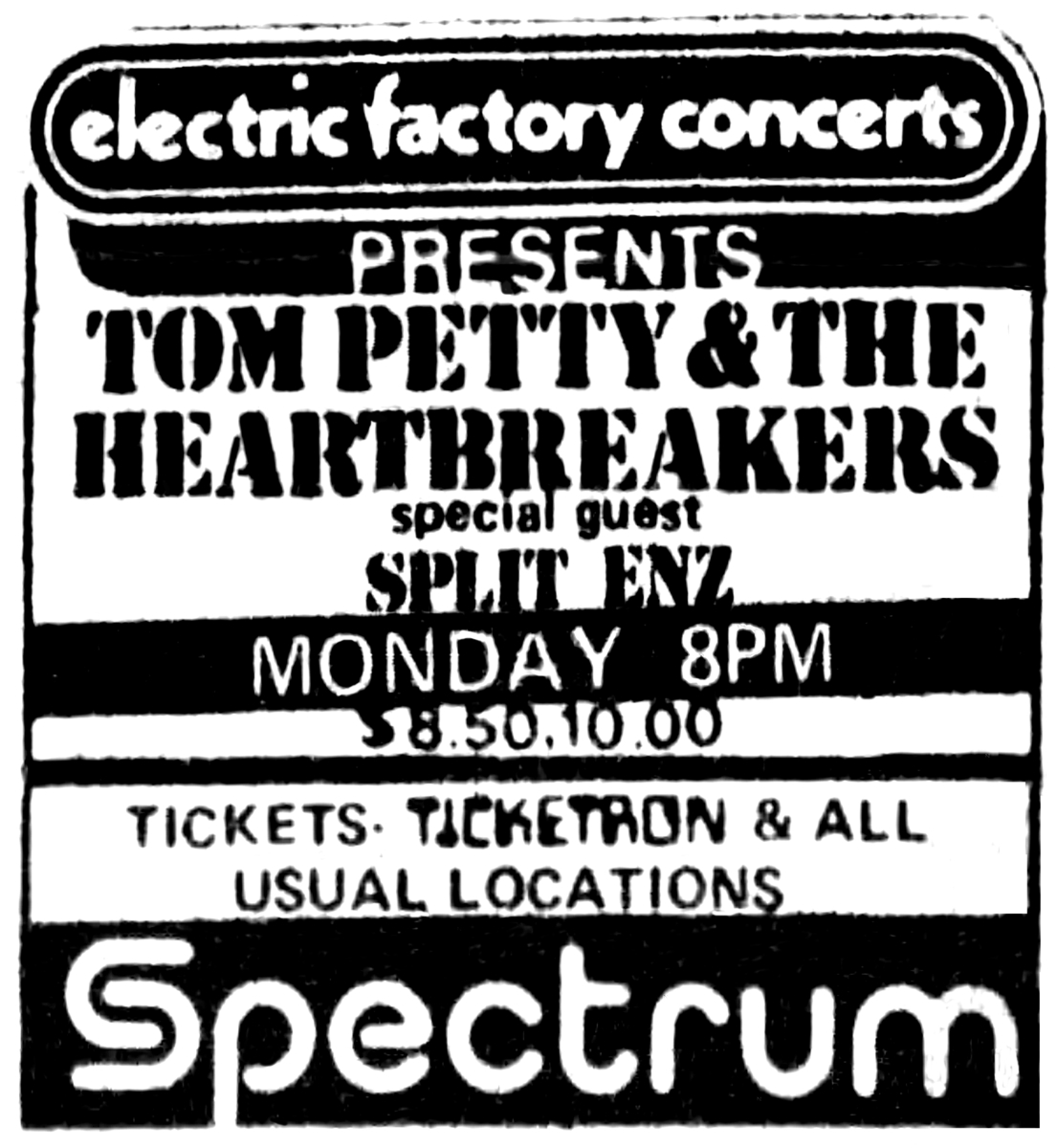 Split enz s concert tour history concert archives