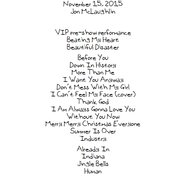 Jon Mclaughlin S Concert Tour History Concert Archives jon mclaughlin s concert tour history