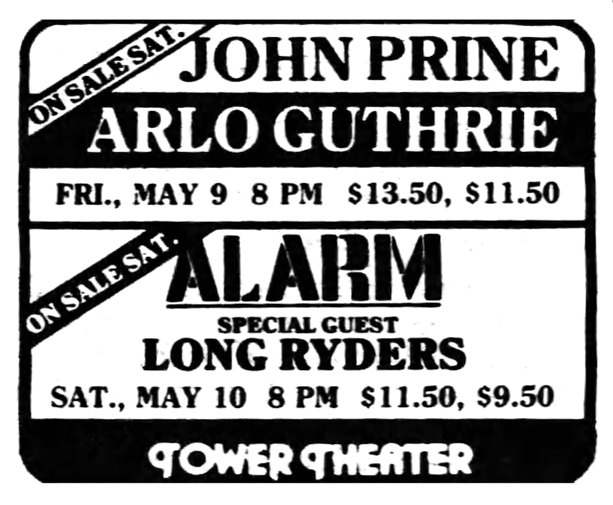 The Alarm's Concert & Tour History Concert Archives