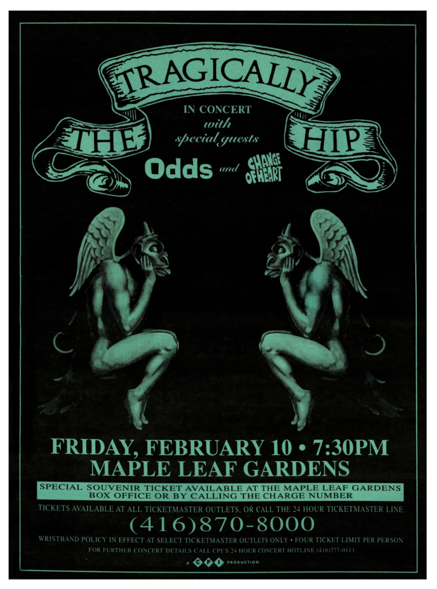 Ticket Stub De Concert The Tragically Hip - Rochester Auditorium, 10/02/2000 - Original, Utilisé - Collection