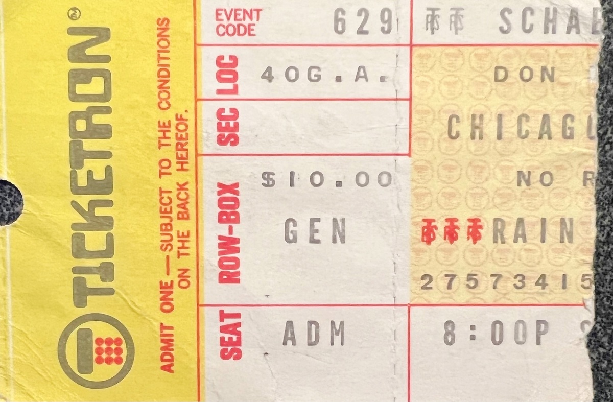 Chicago's 1977 Concert & Tour History Concert Archives