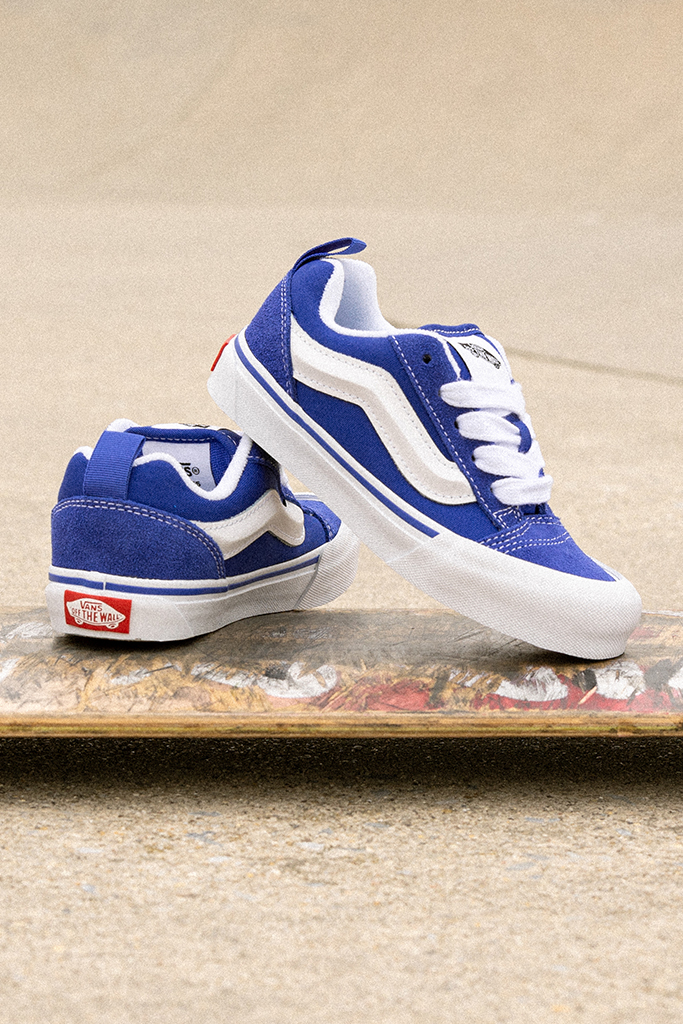 Knu Skool Vans on a Skateboard