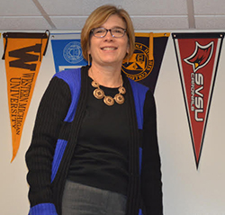 Thornapple Kellogg High School counselor Nancy Iveson says students should start applying for college financial aid now