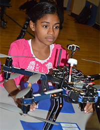 Checking out an unmanned aerial vehicle