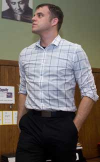‘It’s overwhelming nostalgia,’ David Jackiewicz said of returning to Fountain School