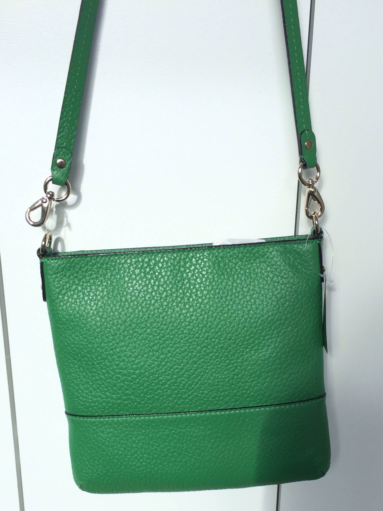 Shop Kate Spade Crossbody Kate Spade Kelly Green Leather Purse