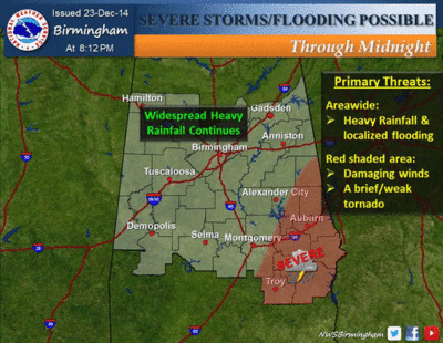 Severe Weather Dec. 23, 2014 2