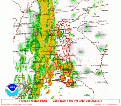 tornado watch 10-13