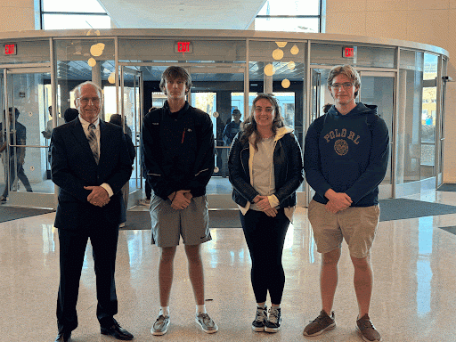 Left to right: Thomas G. O’Connor, Nikita Korolkov, Emily Milton, and Maximus Wunderlich