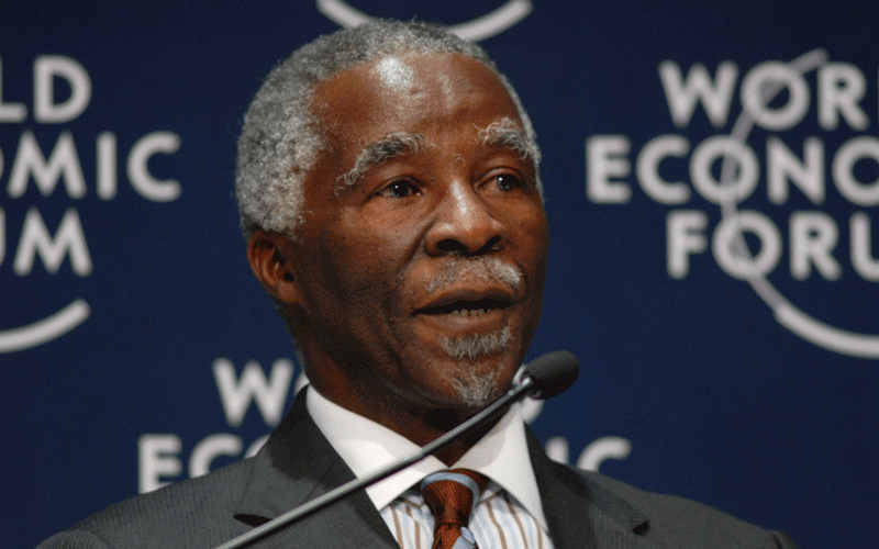 Thabo Mbeki served as president of South Africa from 1999 to 2008.