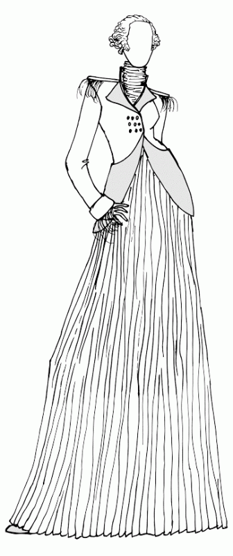 One of Corley's sketches.