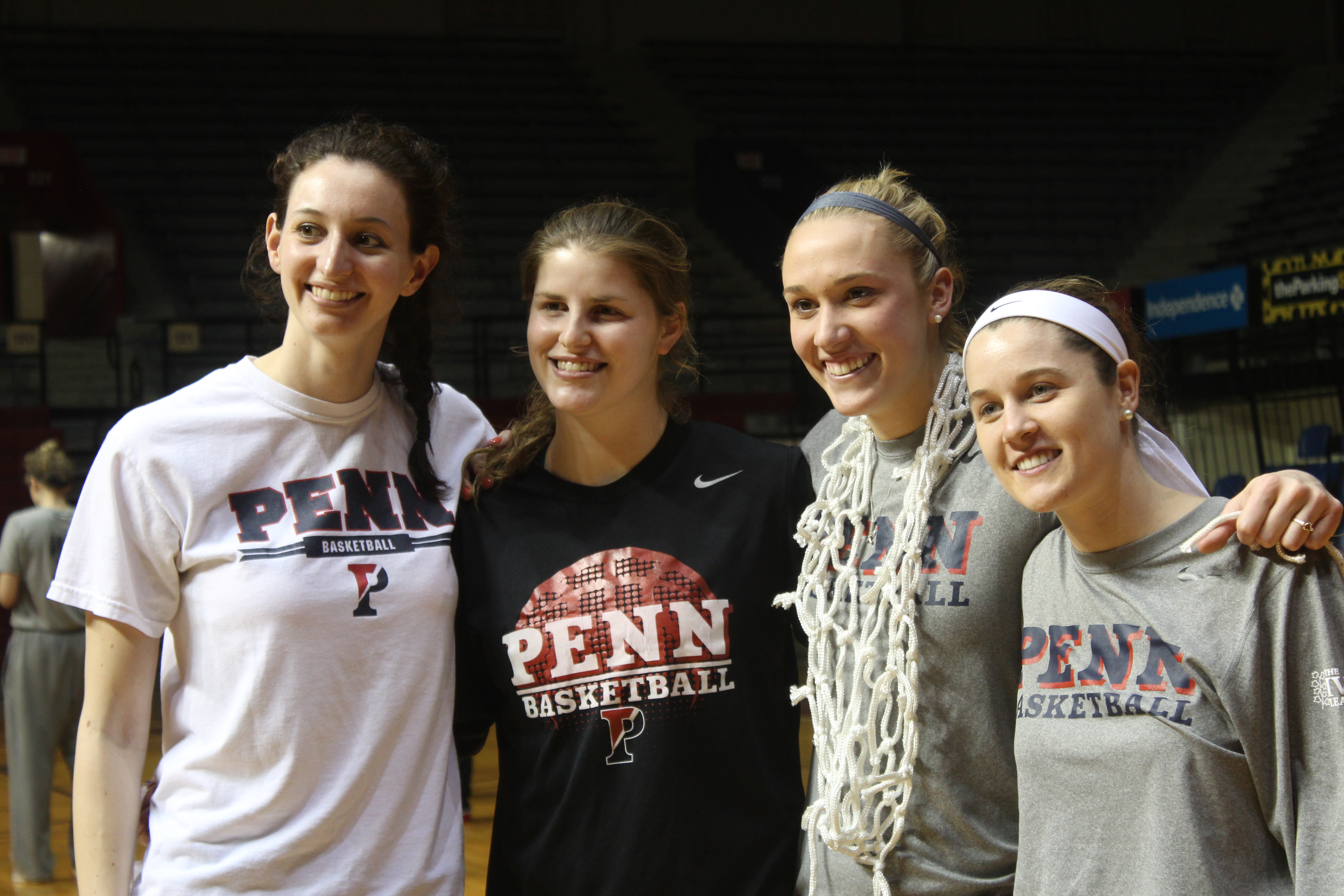 Women's Basketball 2014 Ivy League Title win and celebration The