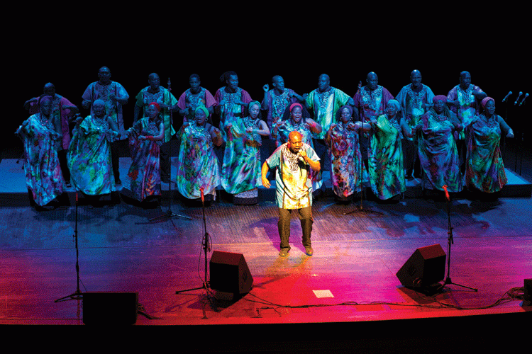 Choir capitvates audience with 'exhilarating' show