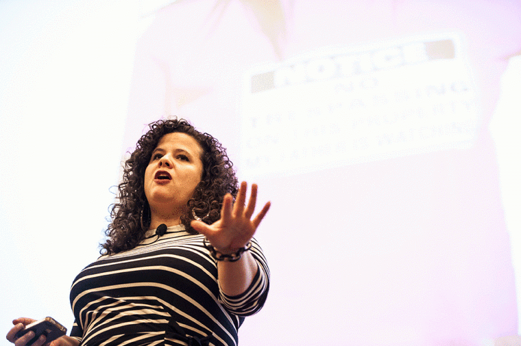 Activist brings laughs, deep conversations about sexual consent  