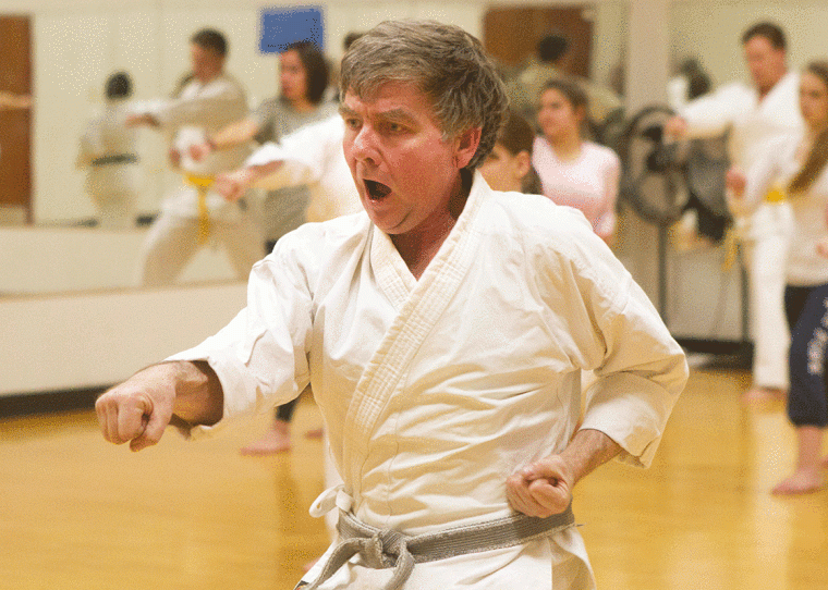Athens residents turn to Karate for more than a simple workout  