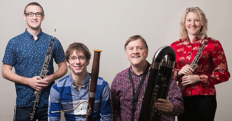 New quartet forms to highlight uniqueness of double reed instruments
