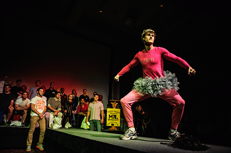 'Mr. University' pageant parades men for charity  