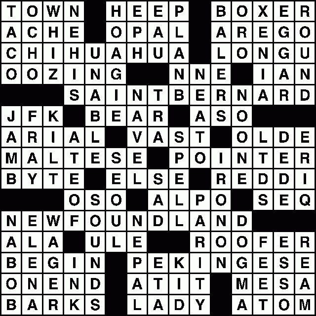 Sudoku & Crossword Solutions