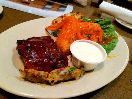 Dakota’s serves a sampler of some of its most popular picks