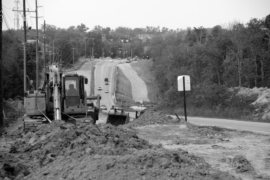 ROAD BLOCK The ongoing Route 27 construction project continues to cause slow downs. The project has been underway since Spring 2014.