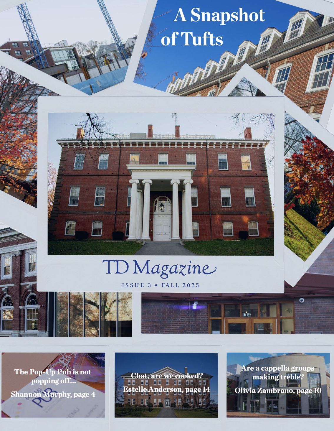 Tufts Daily front page