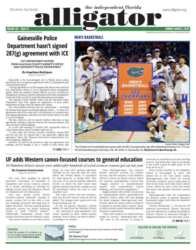 Read our print edition on Issuu