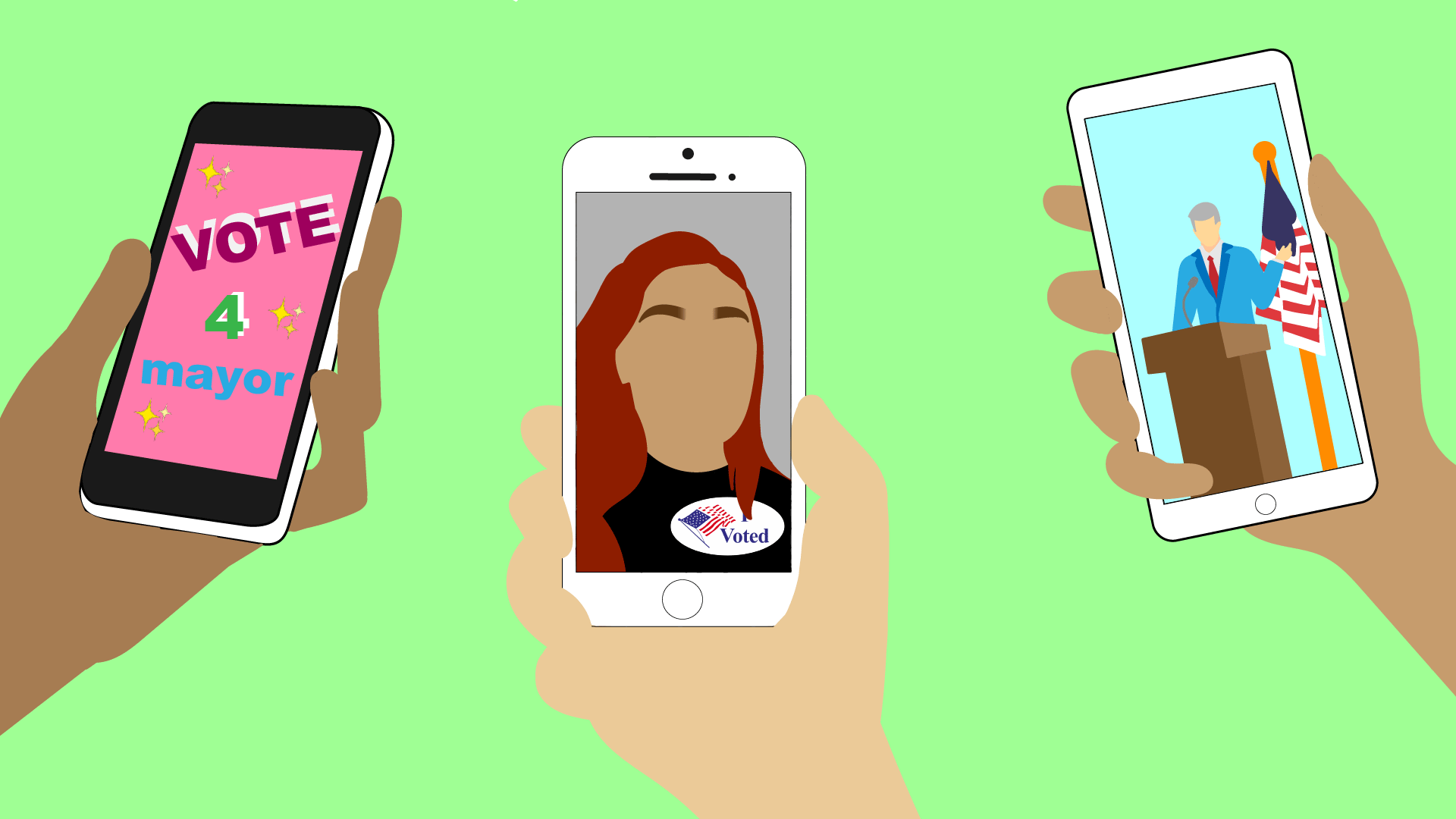 Politicians are using social media sites such as TikTok in hopes of reaching young voters.